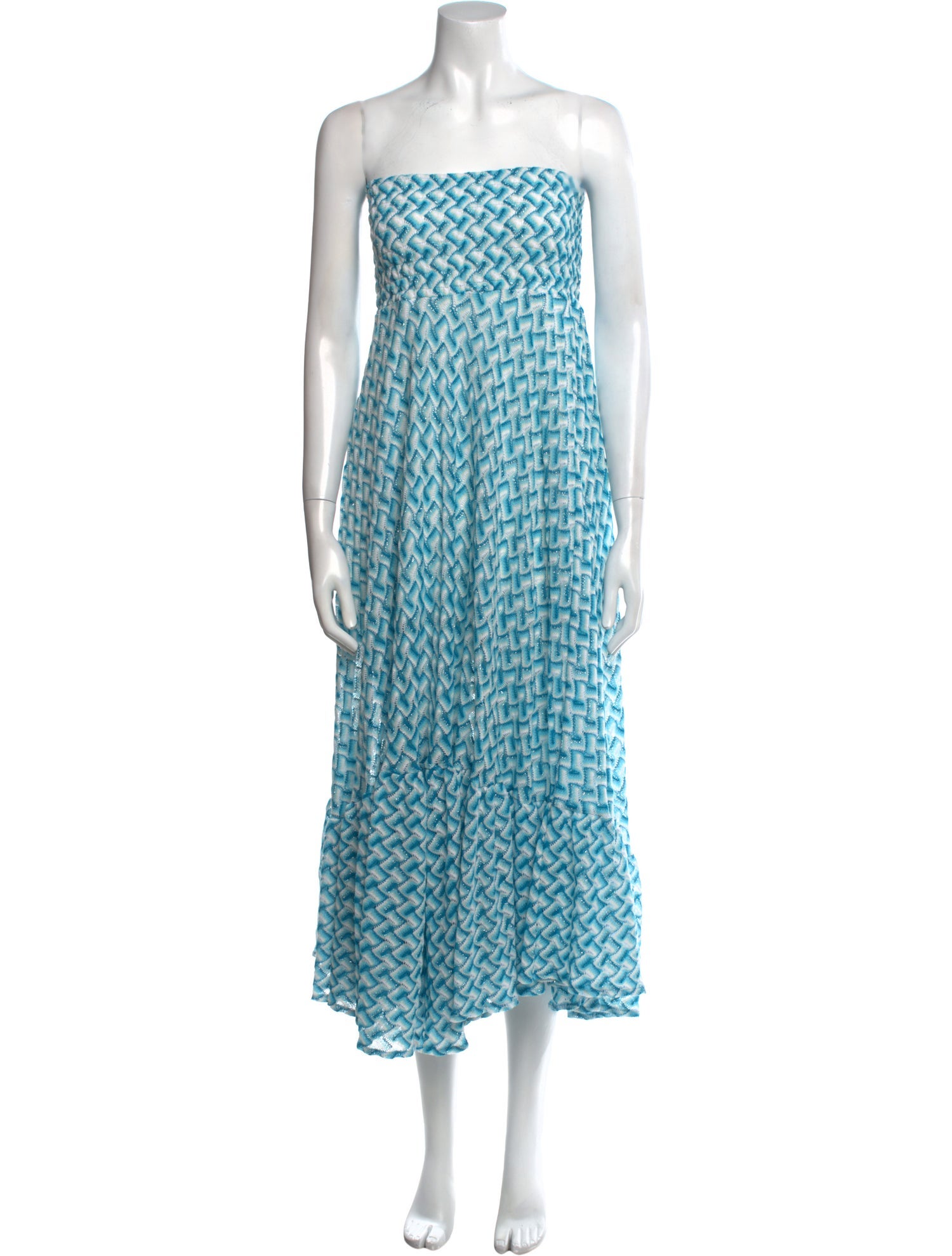 Sunday Saint-Tropez Printed Midi Length Dress