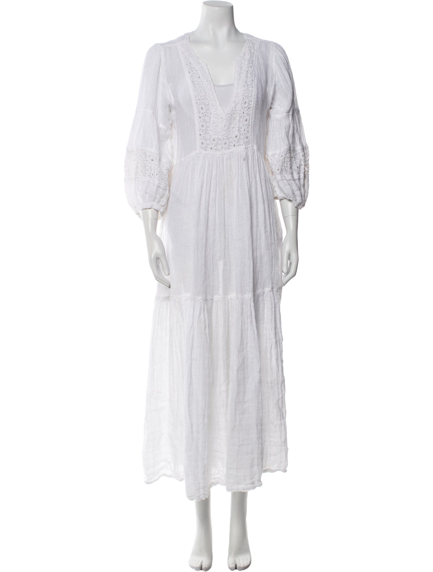 Sunday Saint-Tropez Linen Long Dress