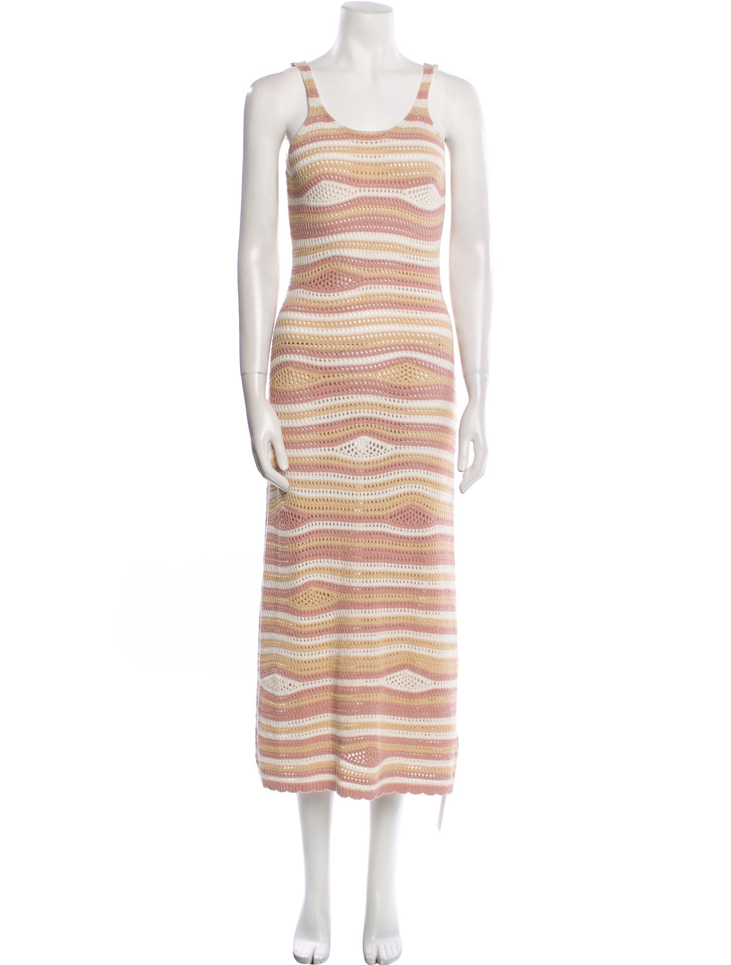 Sunday Saint-Tropez Striped Long Dress