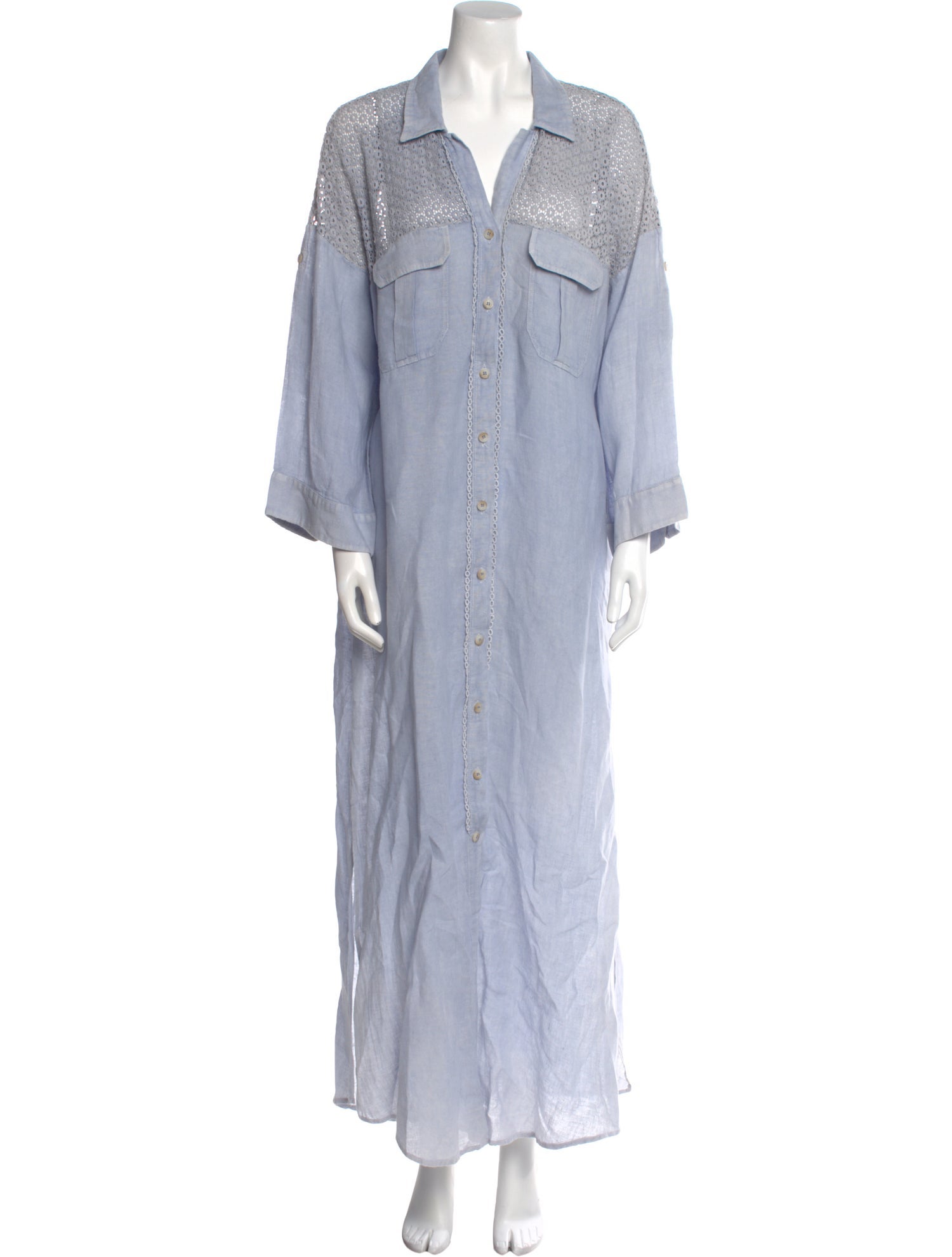 Sunday Saint-Tropez Linen Long Dress