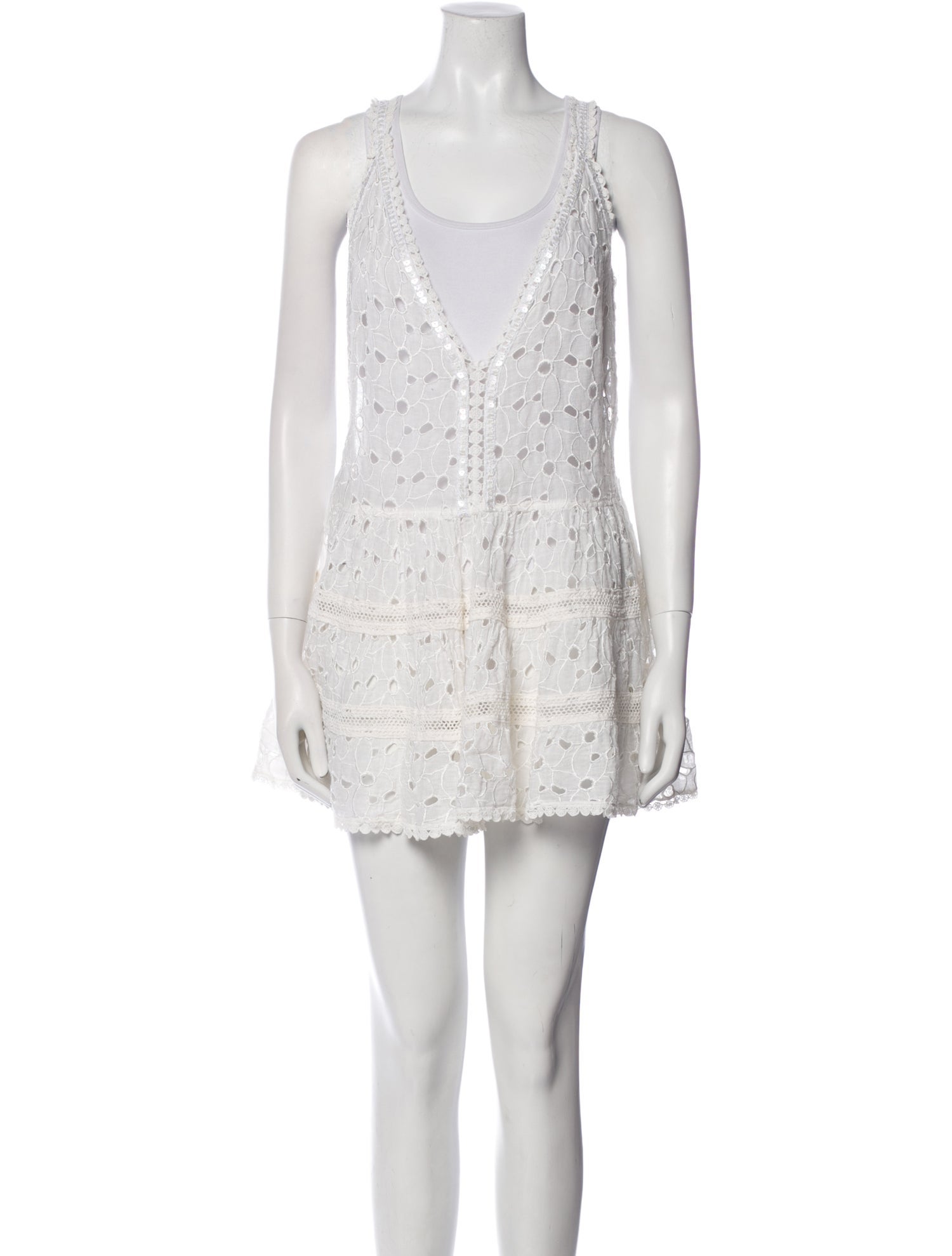 Sunday Saint-Tropez Linen Mini Dress