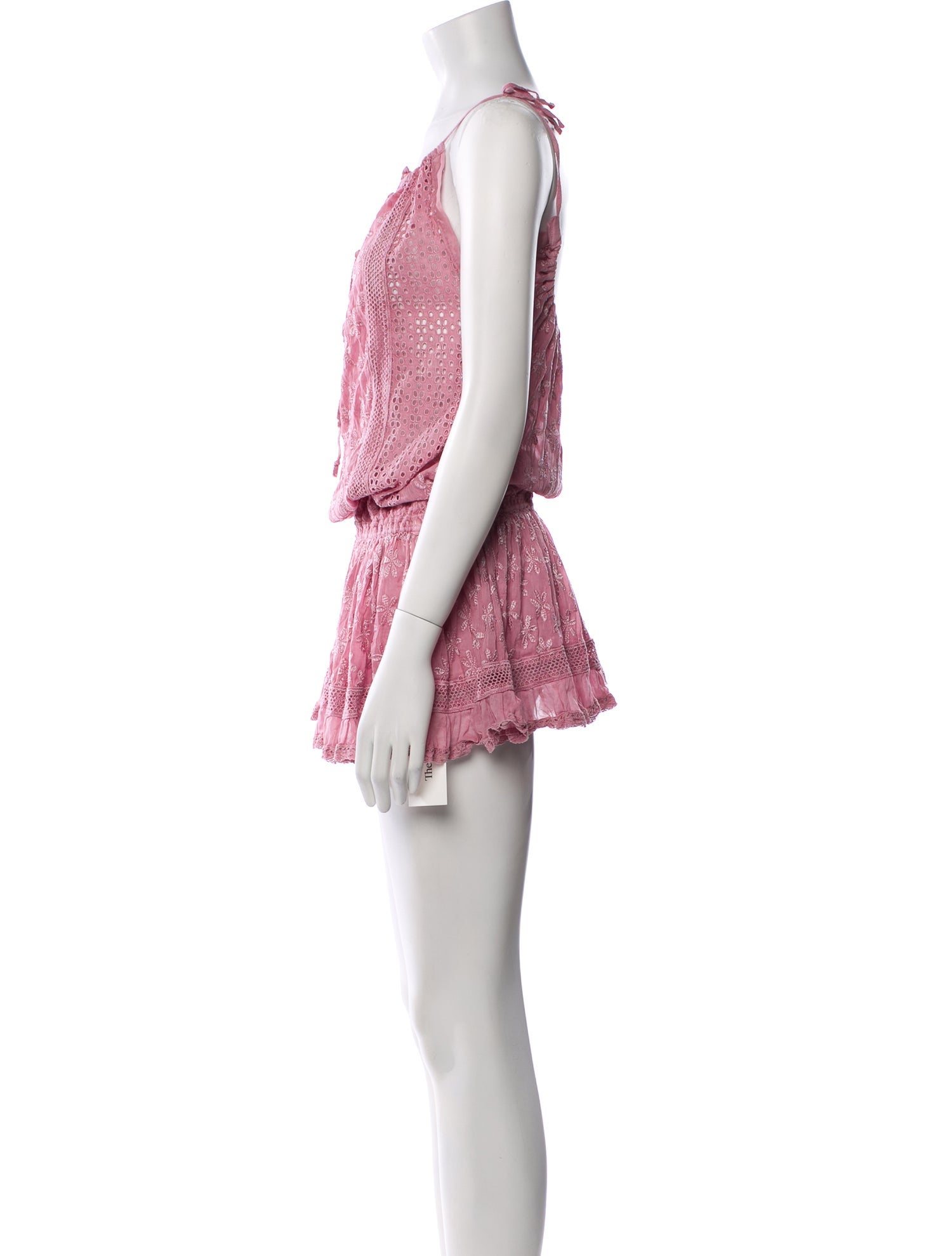 Sunday Saint-Tropez V-Neck Mini Dress