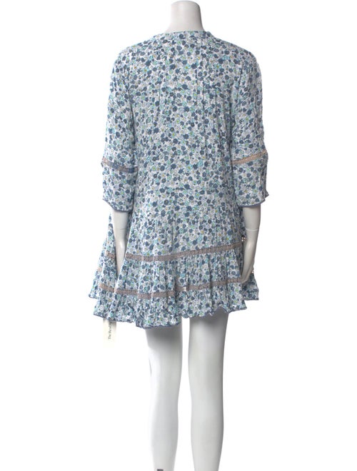 Sunday Saint-Tropez Floral Print Mini Dress