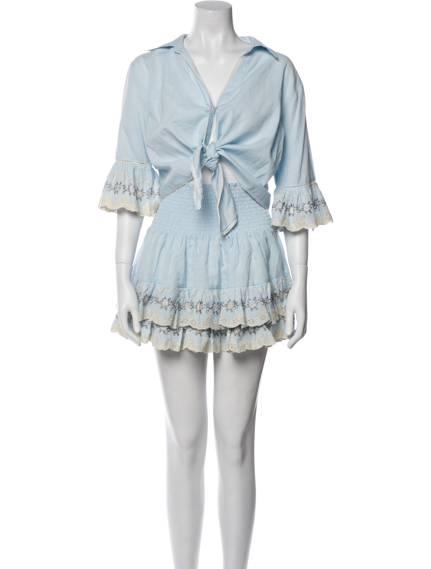 Sunday Saint-Tropez Printed Skirt Set