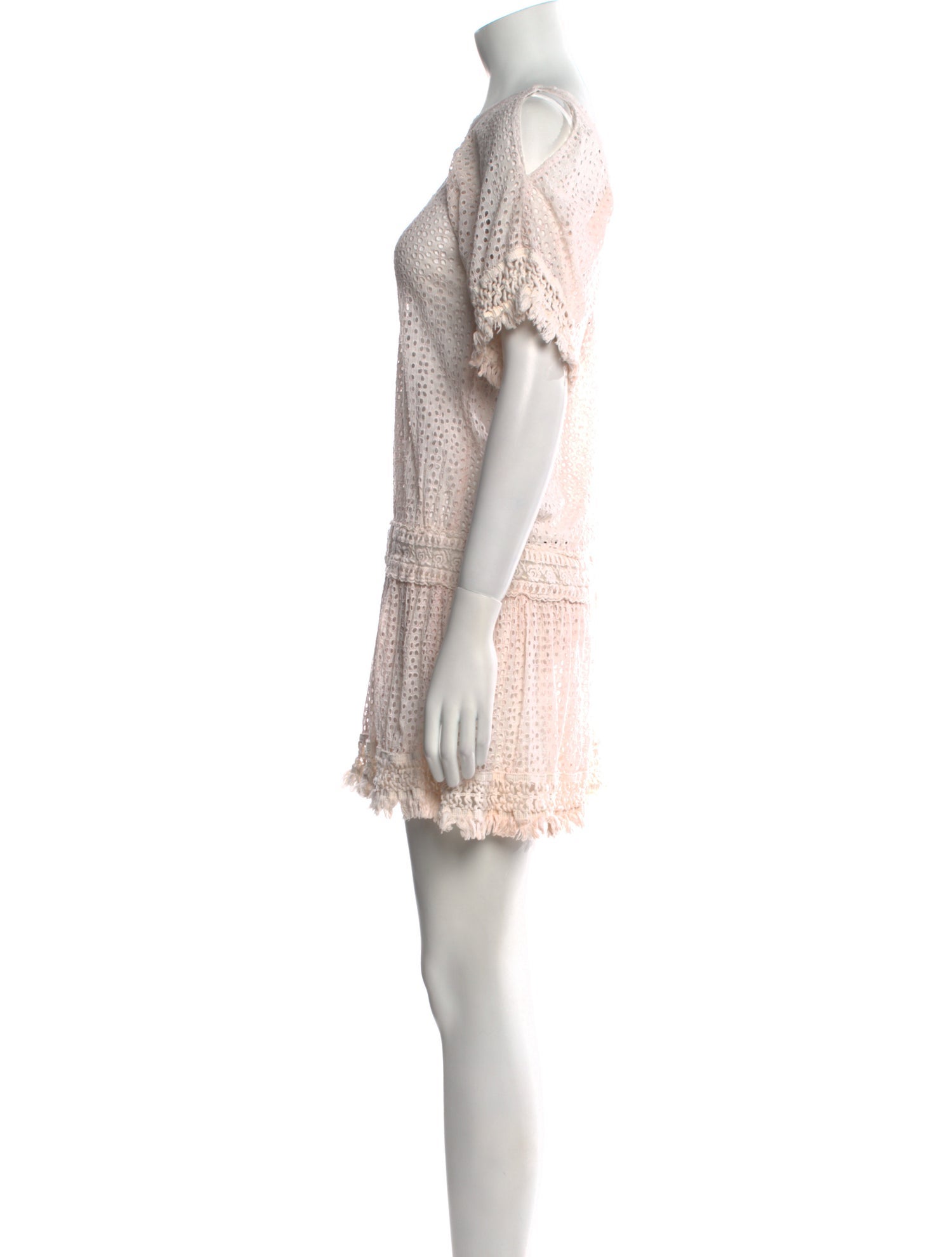 Sunday Saint-Tropez Scoop Neck Mini Dress