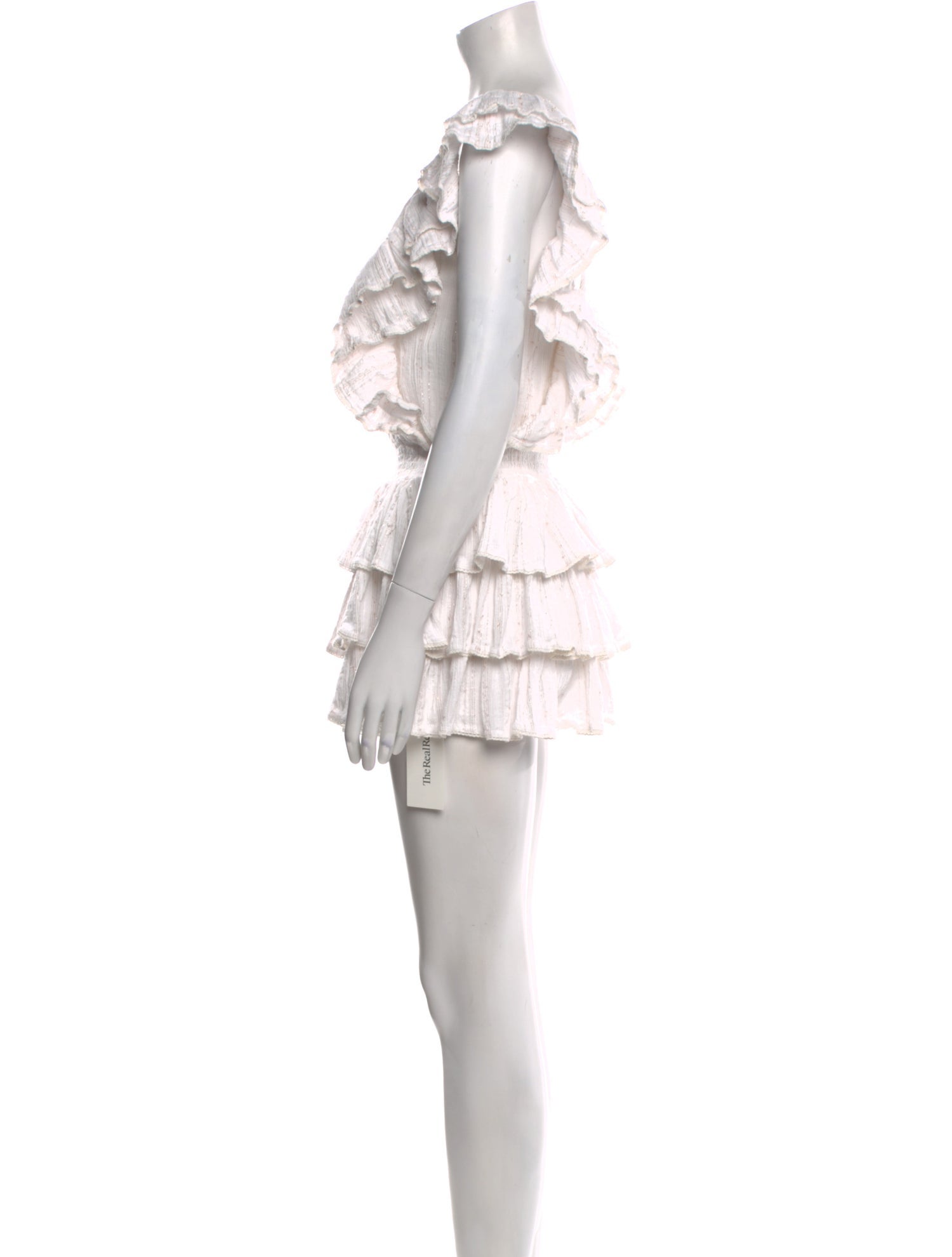 Sunday Saint-Tropez V-Neck Mini Dress