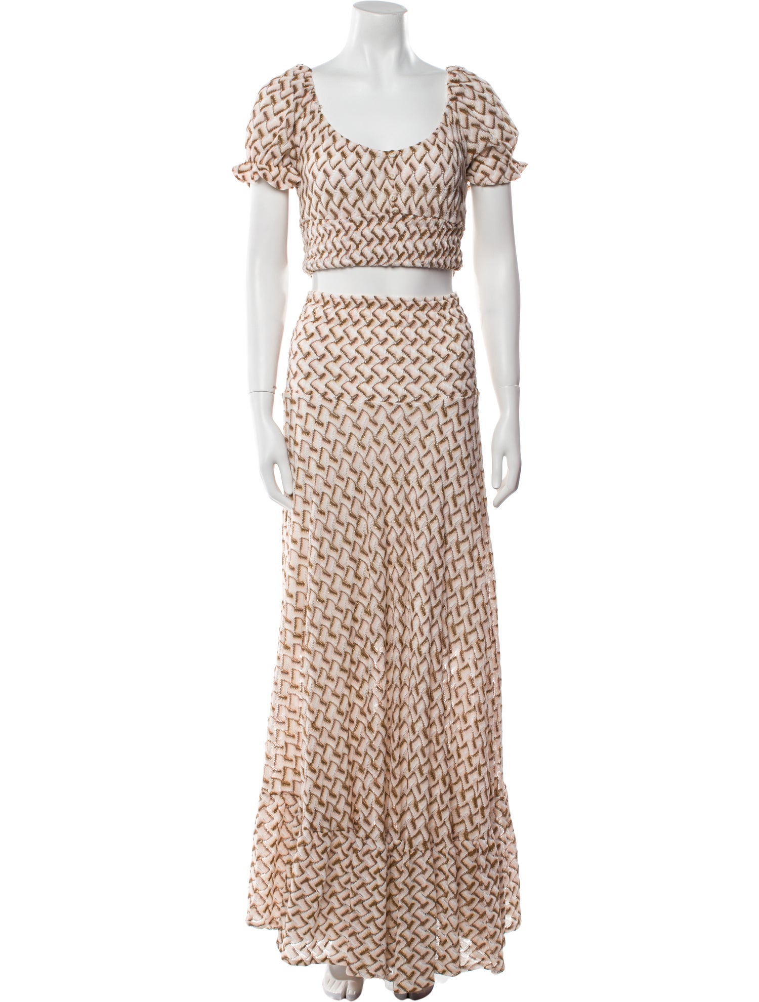 Sunday Saint-Tropez Printed Skirt Set