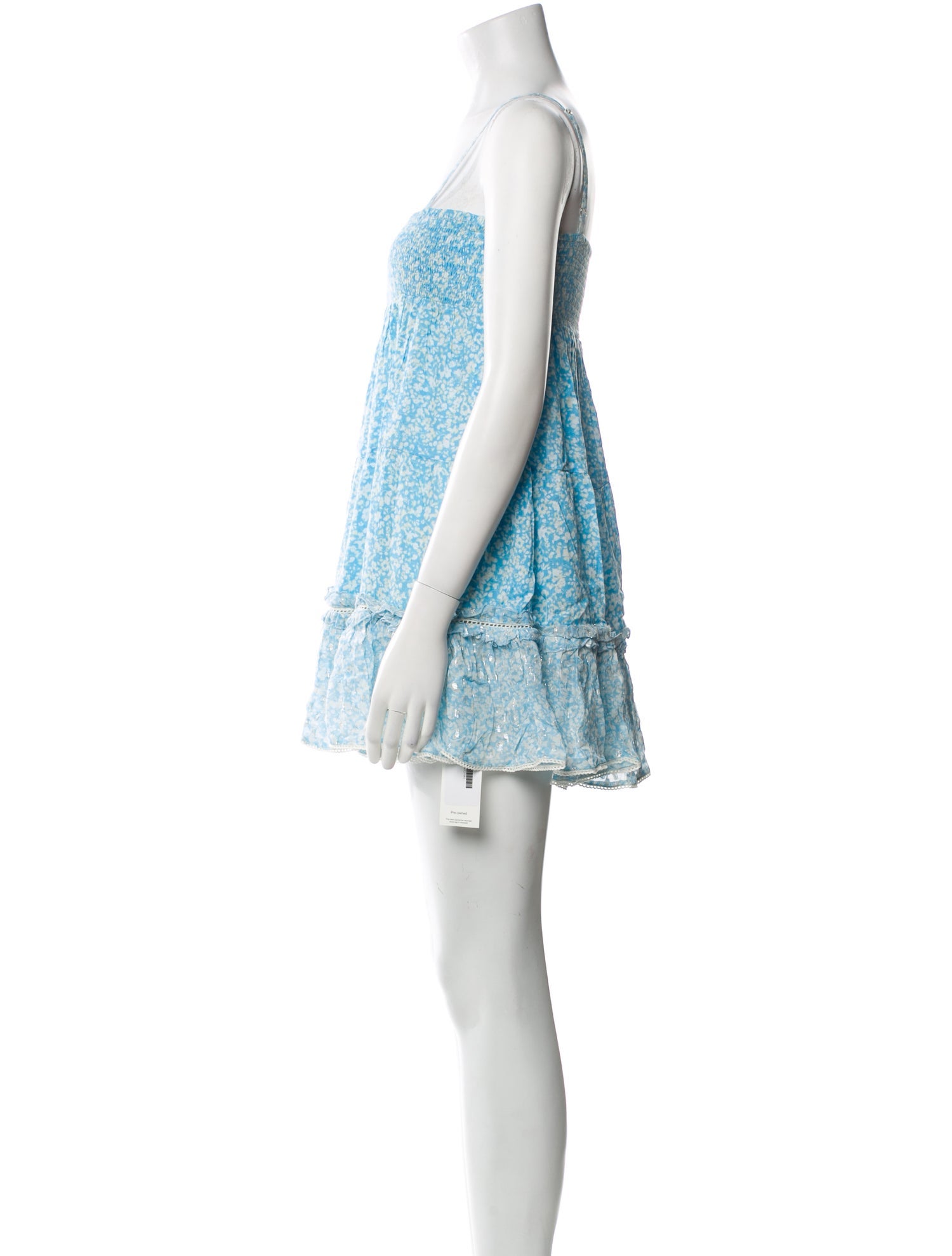 Sunday Saint-Tropez Floral Print Mini Dress