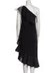 Schlampp's One-Shoulder Midi Length Dress
