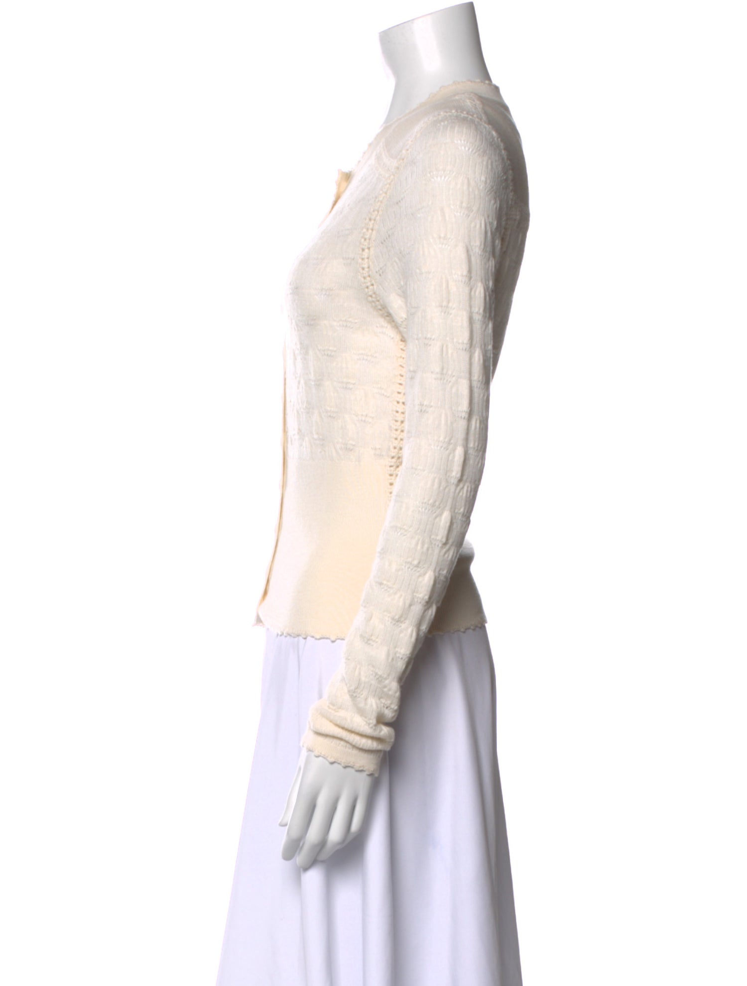Sea New York Merino Wool Patterned Sweater