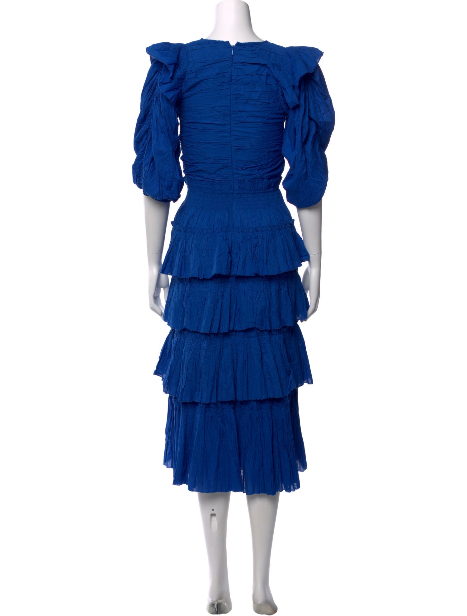 Sea New York V-Neck Midi Length Dress - Blue Dresses, Clothing - WSSEA103112 | The RealReal Sea New York V-Neck Midi Length Dress - Blue Dresses, Clothing - WSSEA103112 | The RealReal