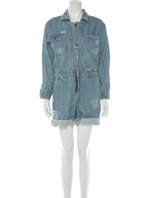 Sea Romper Blue