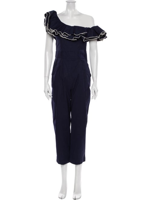 Sea New York Off-The-Shoulder Jumpsuit Blue