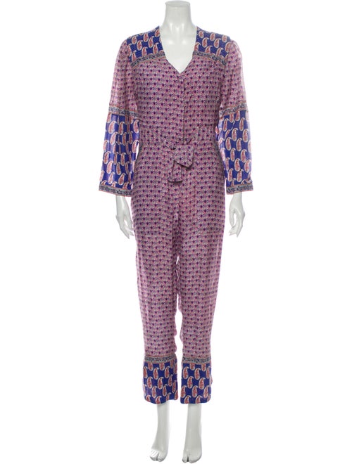 Sea New York Paisley Print V-Neck Jumpsuit w/ Tags