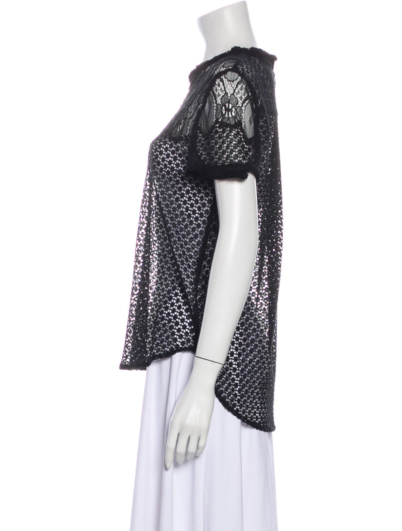 Sea New York Printed Crew Neck Blouse