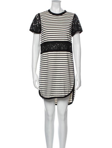 Sea New York Dresses Striped Mini Dress US 4 | S