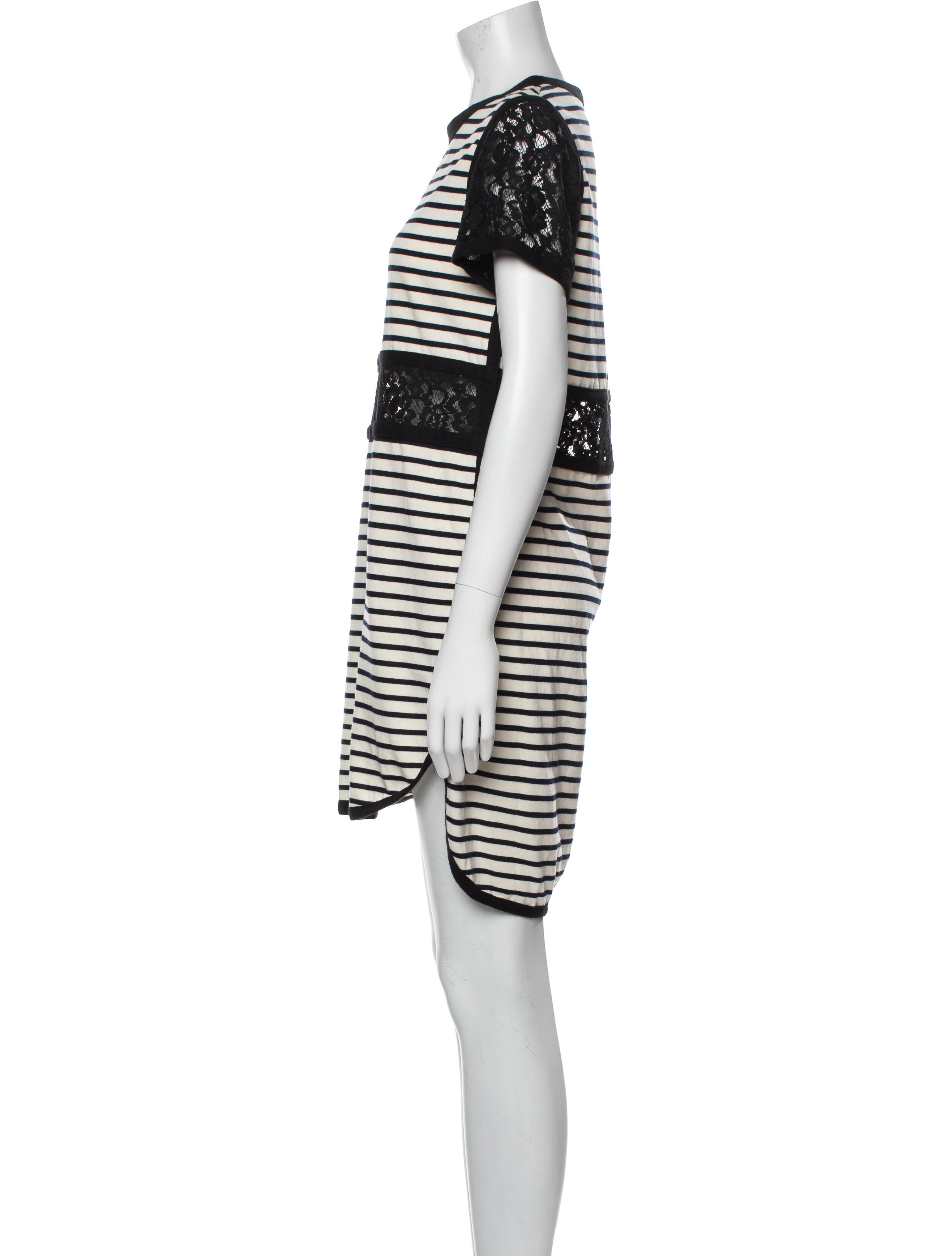 Sea New York Striped Mini Dress