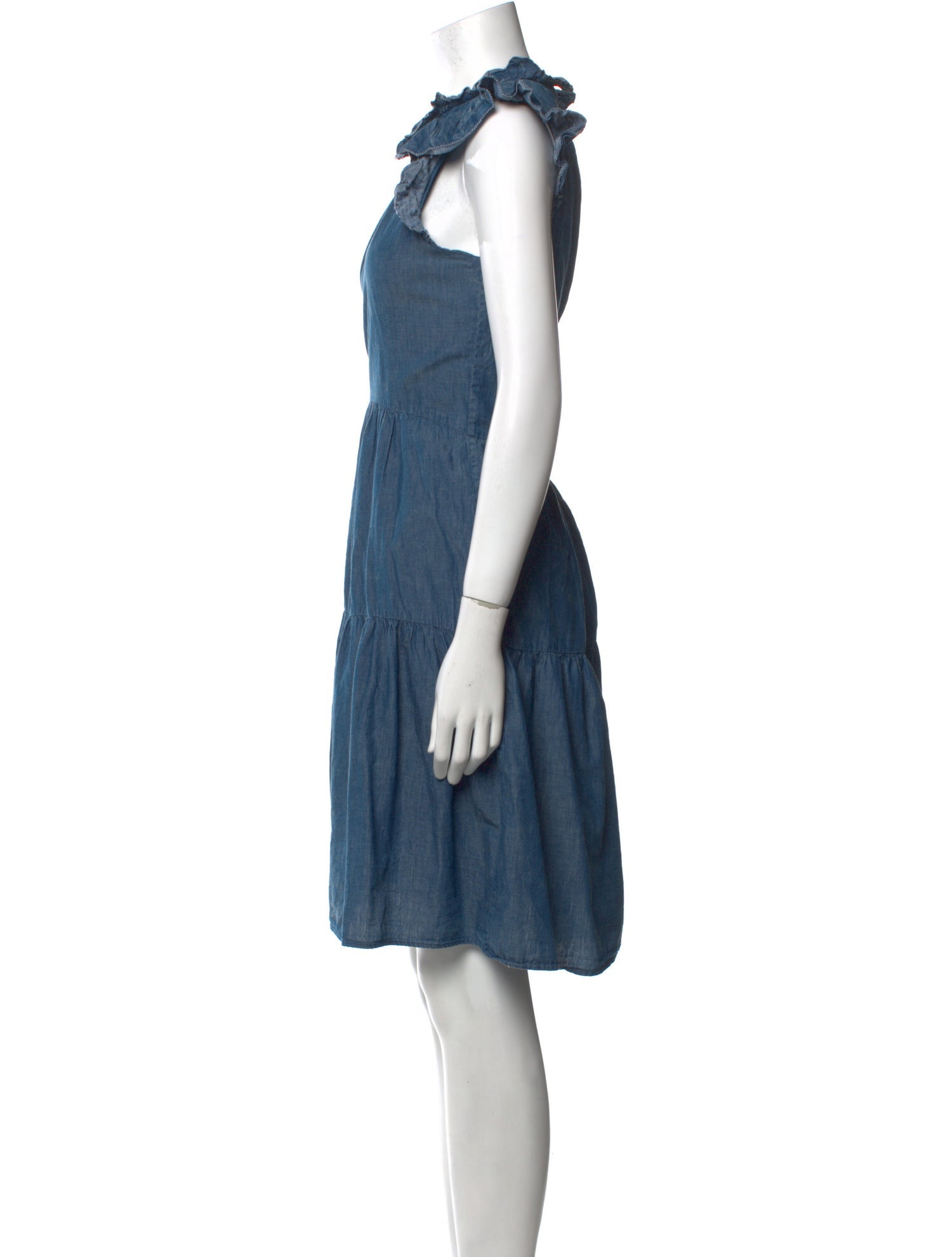 Sea New York Cowl Neck Knee-Length Dress