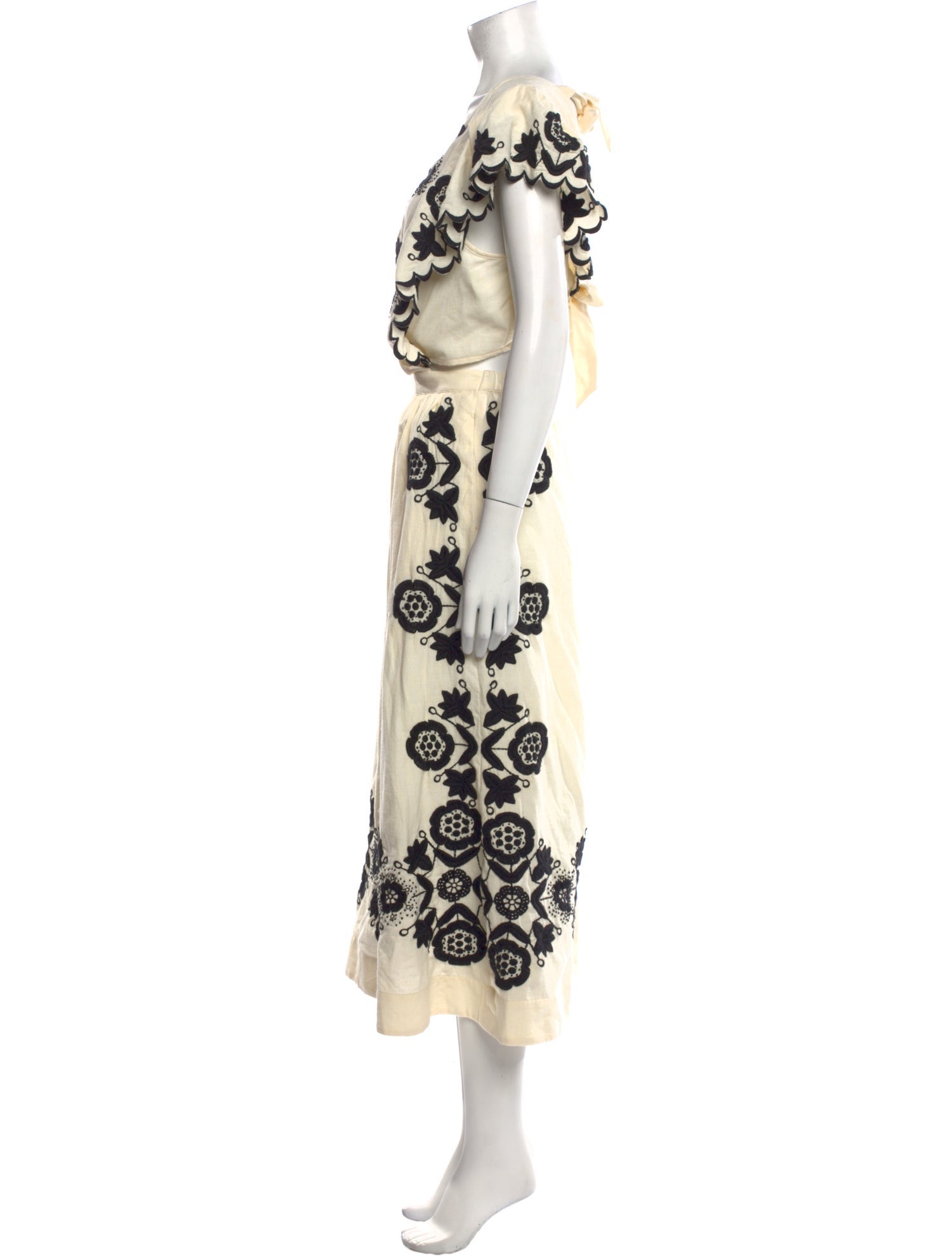 Inés | Printed long dress