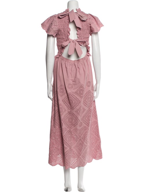 Sea New York Mock Neck Long Dress