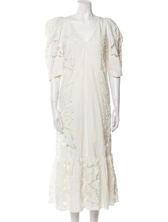 Sea New York V-Neck Long Dress