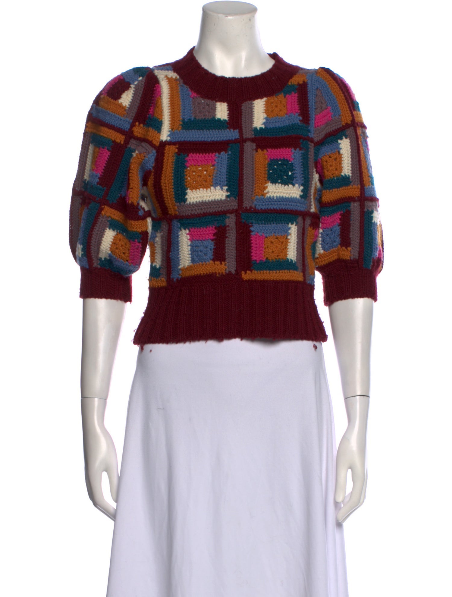 Sea New York Wool Printed Sweater