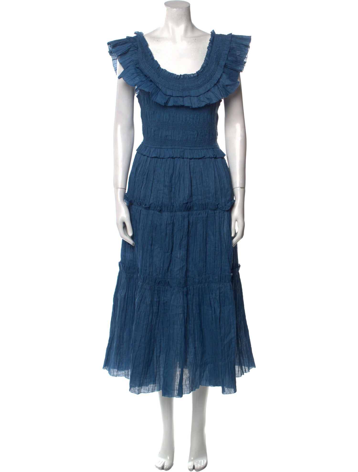 Sea New York Scoop Neck Long Dress