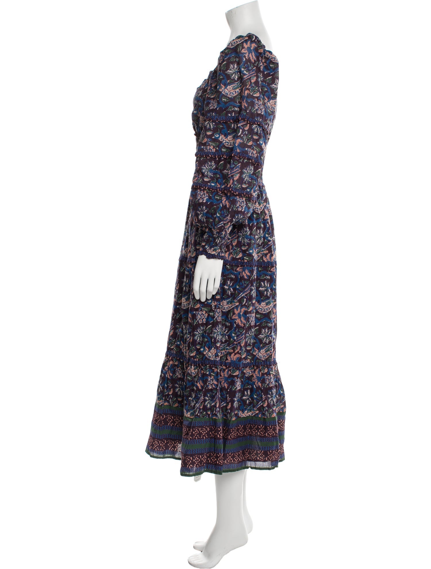Sea New York Floral Print Long Dress w/ Tags