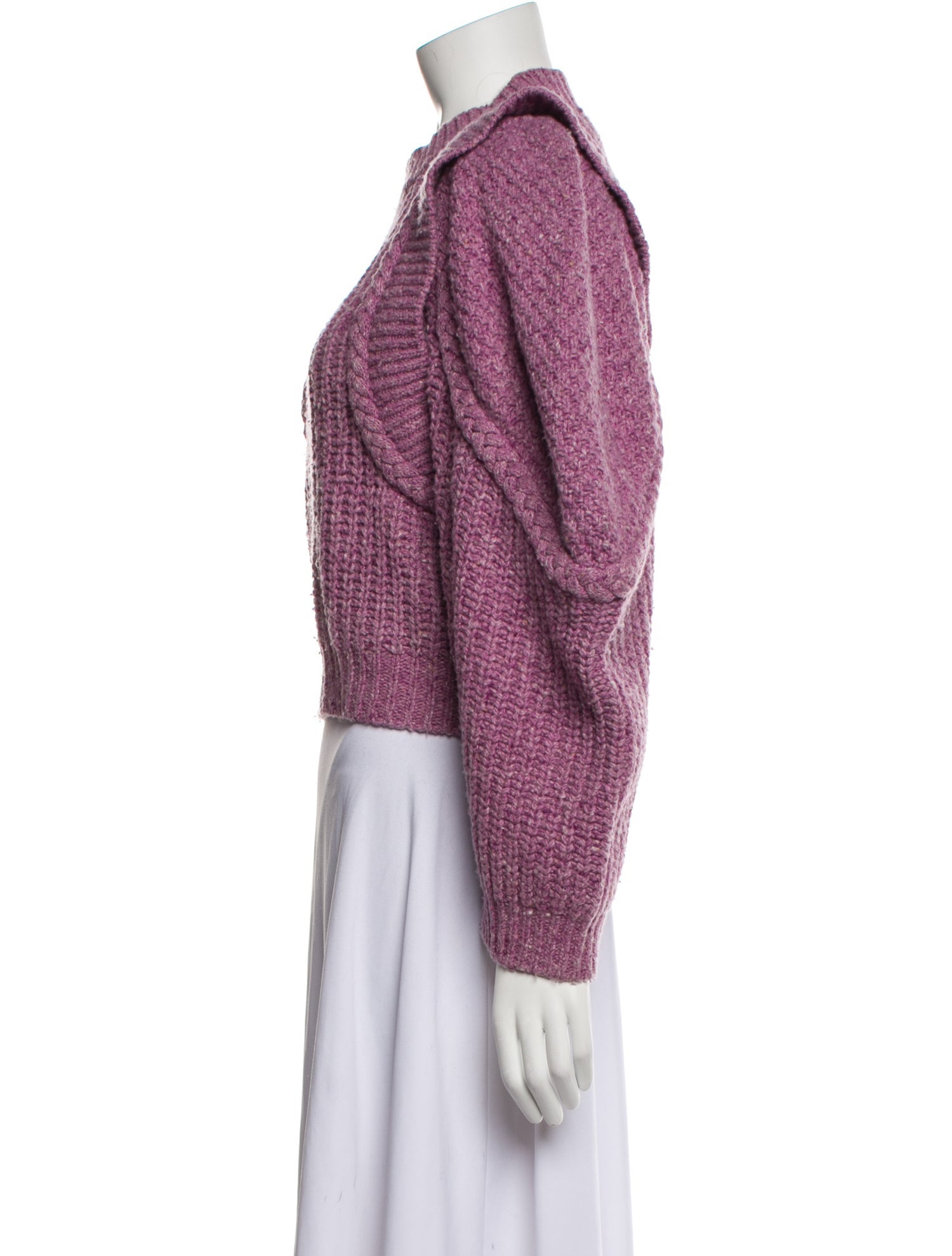 Sea New York Wool Mock Neck Sweater