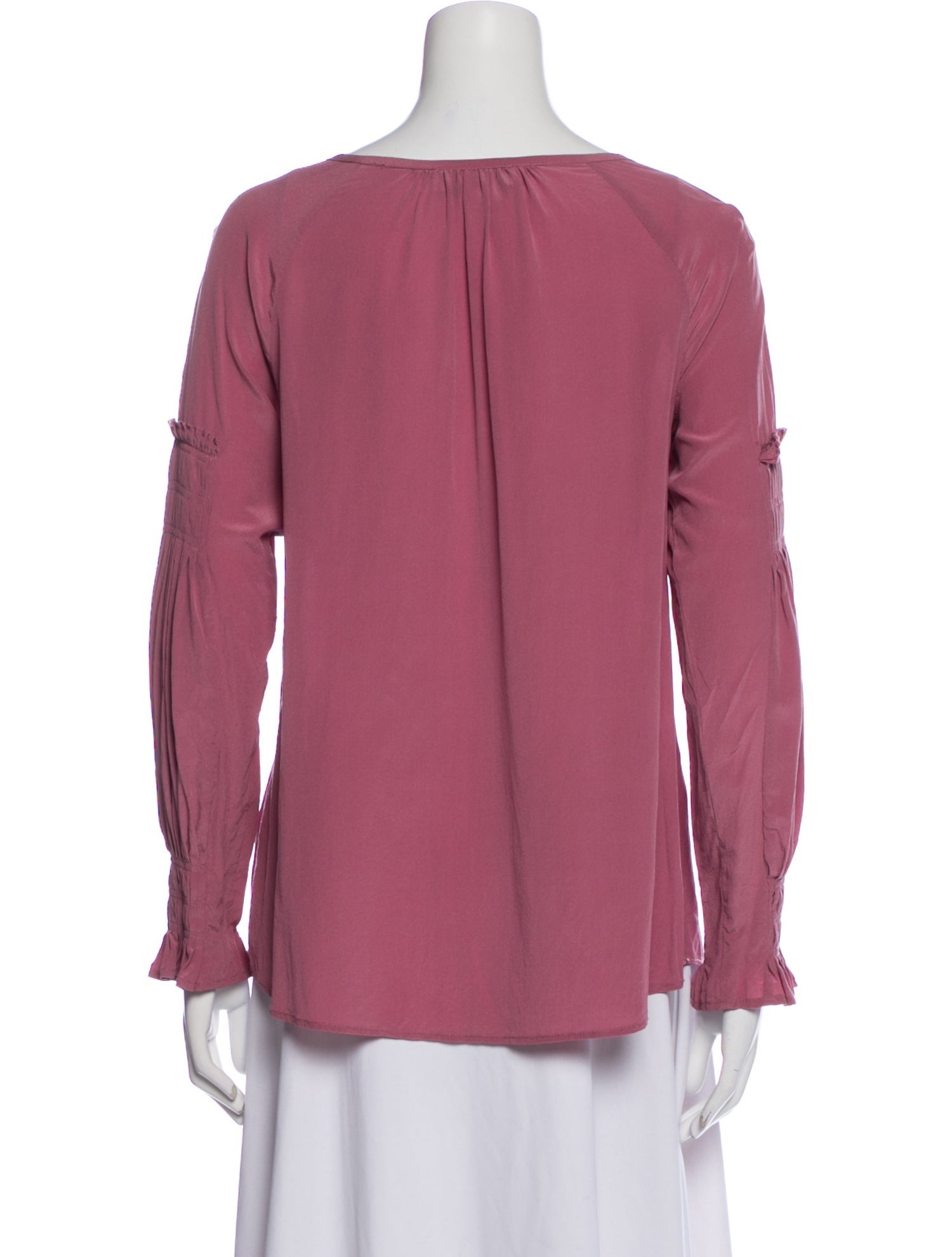 Sea New York Silk V-Neck Blouse