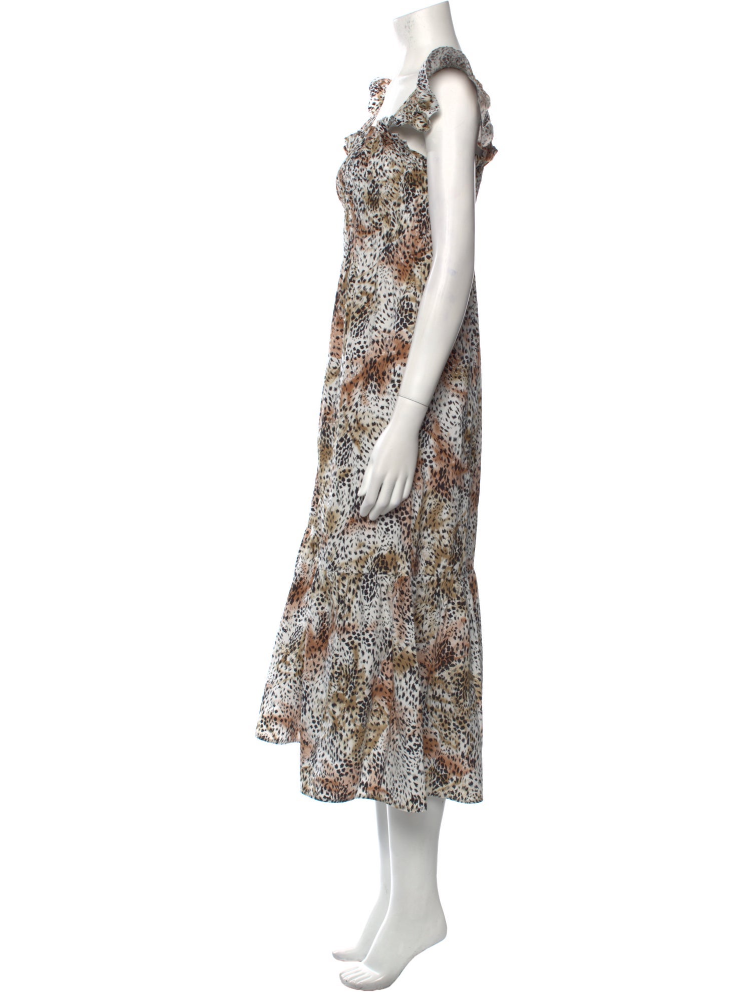 Sea New York Printed Knee-Length Dress