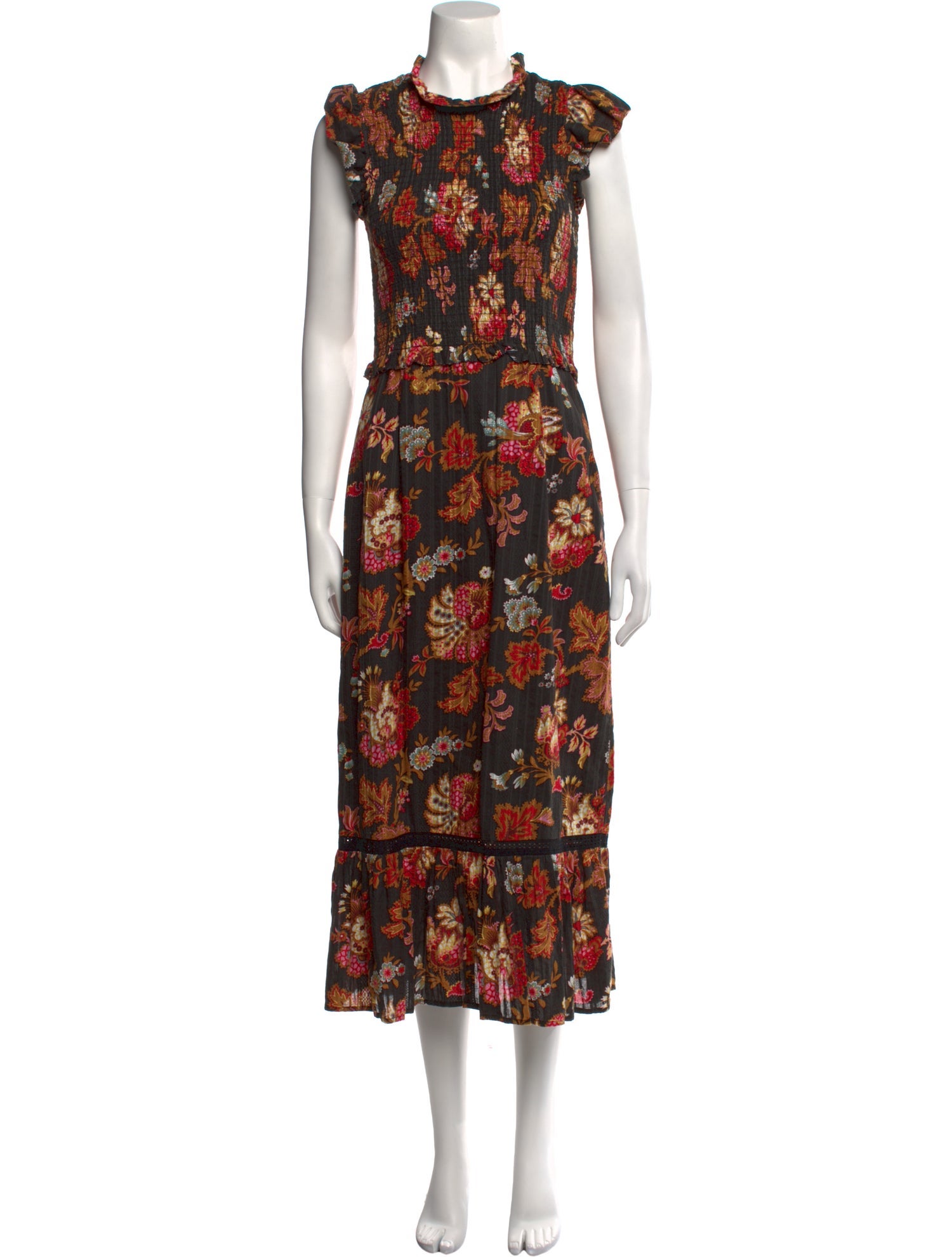 Sea New York Floral Print Long Dress