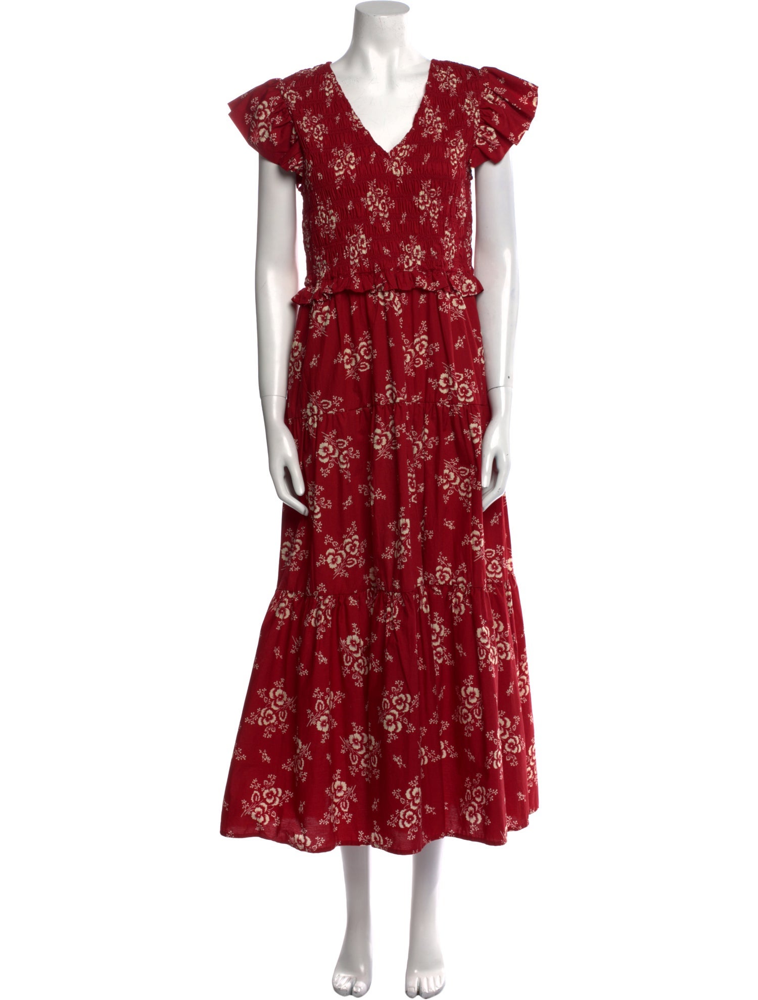 Sea New York Floral Print Long Dress