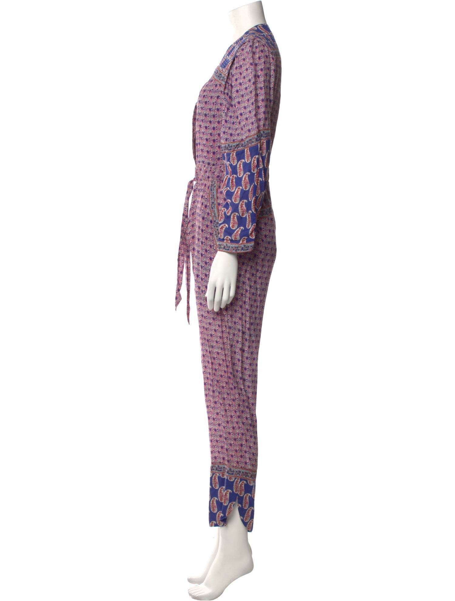 Sea New York Printed V-Neck Jumpsuit