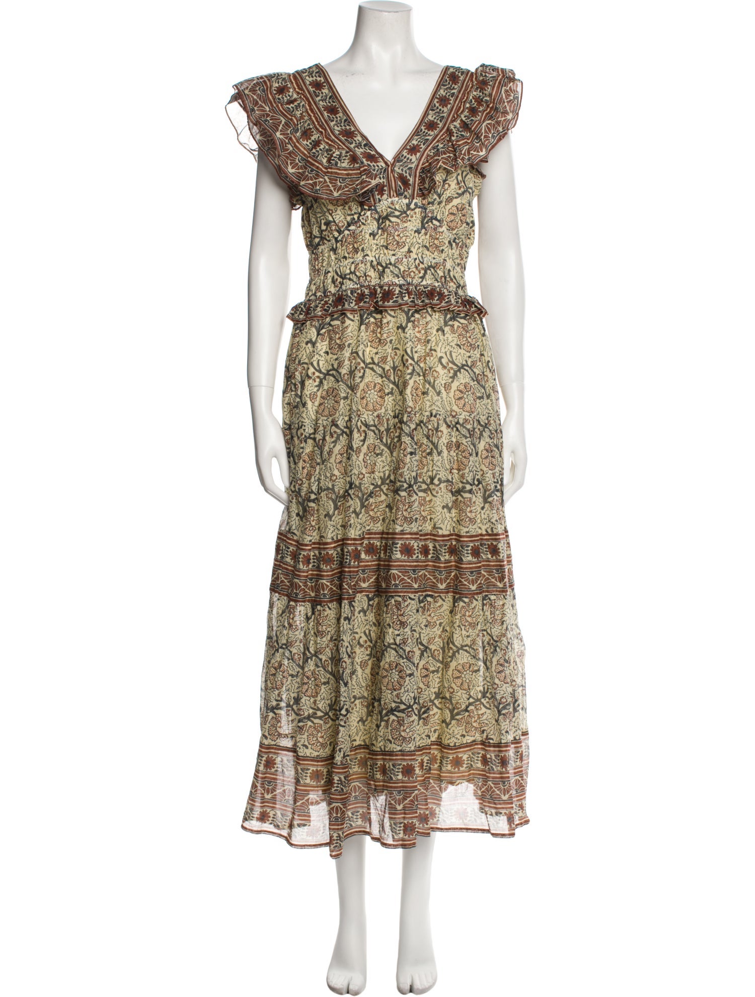 Sea New York Printed Long Dress