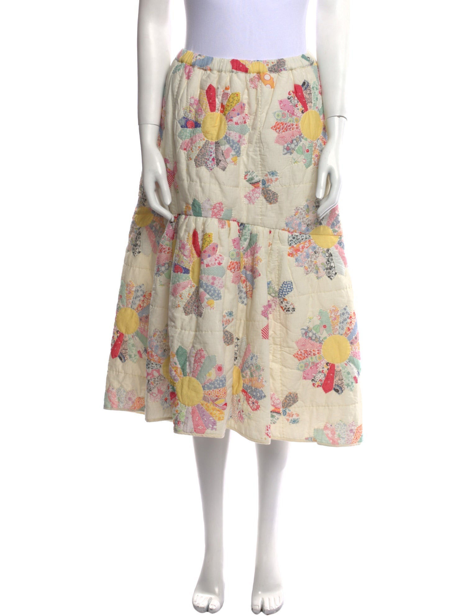 Sea New York Floral Print Midi Length Skirt