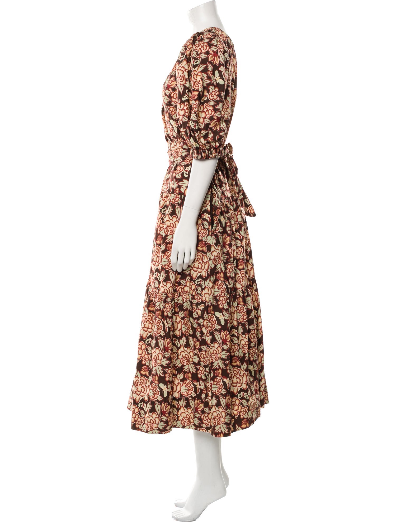 Sea New York Floral Print Long Dress