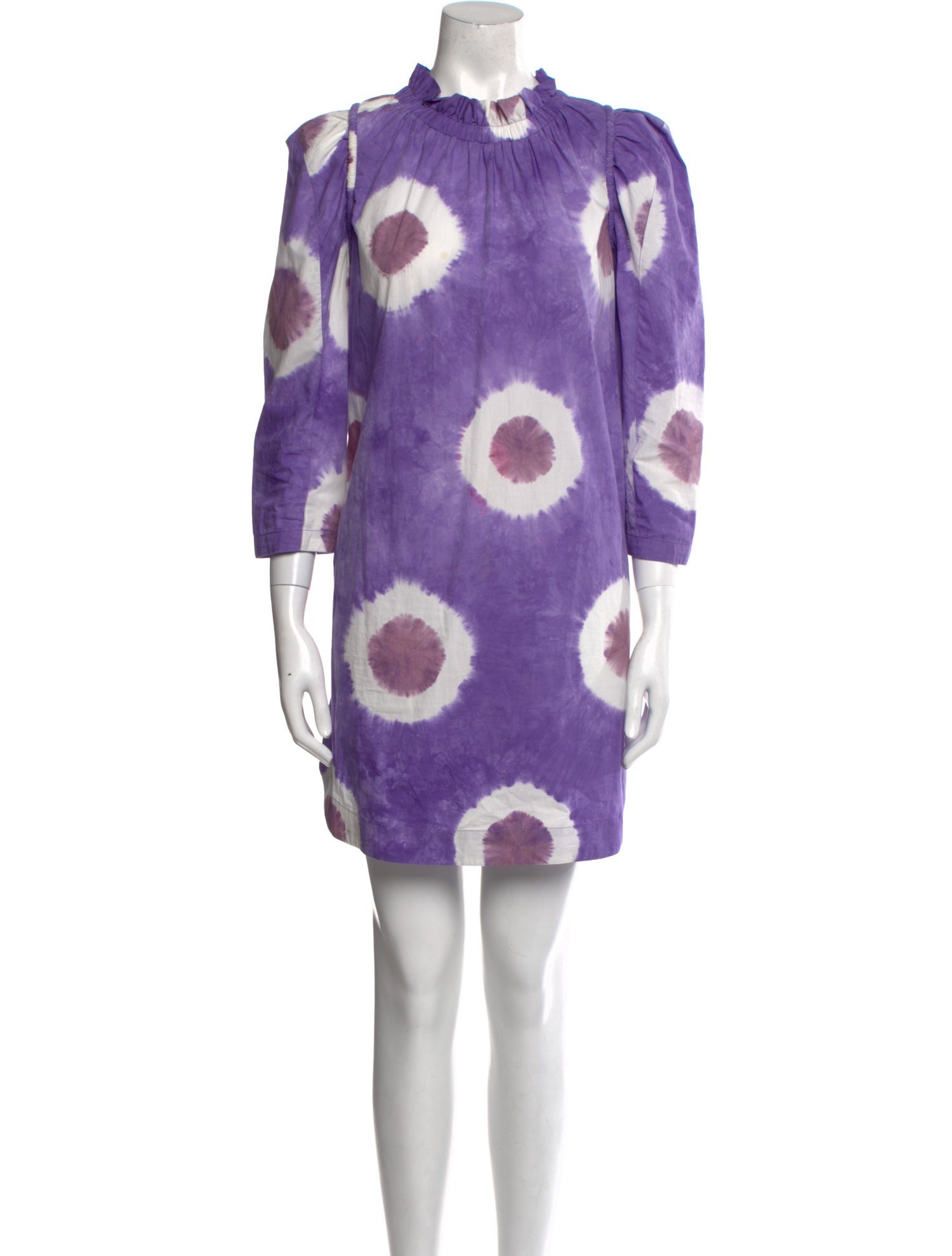 Sea New York Tie-Dye Print Mini Dress