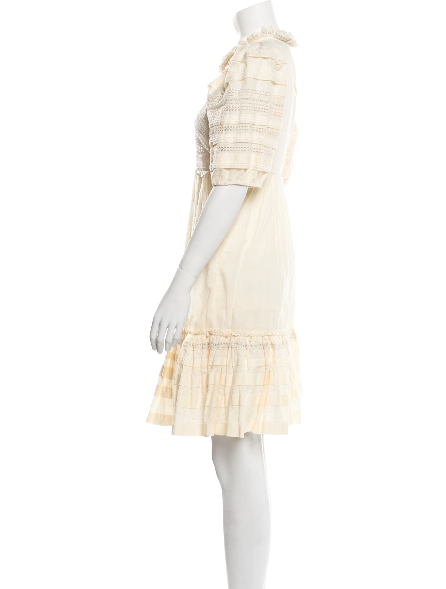 Sea New York Crew Neck Knee-Length Dress