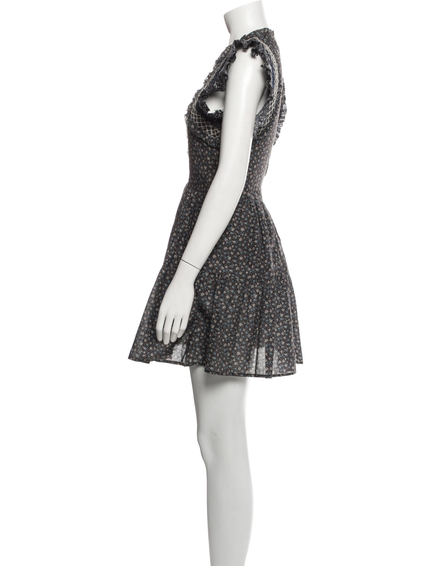 Sea New York Floral Print Mini Dress w/ Tags