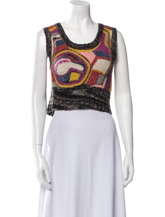 Sea New York Merino Wool Printed Sweater