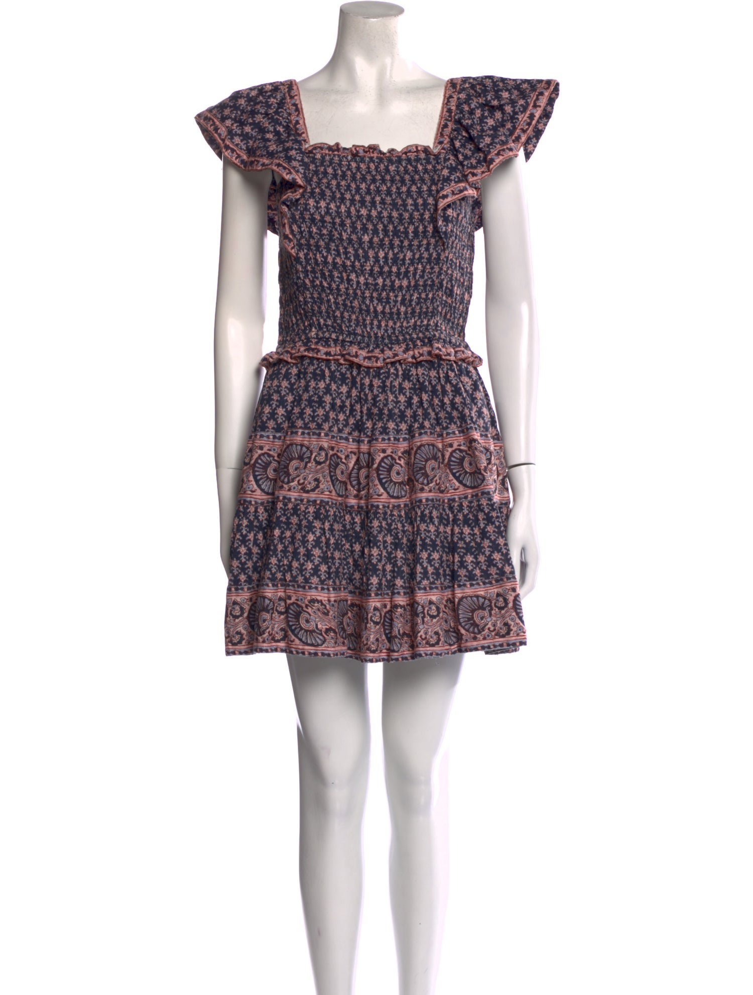 Sea New York Floral Print Mini Dress