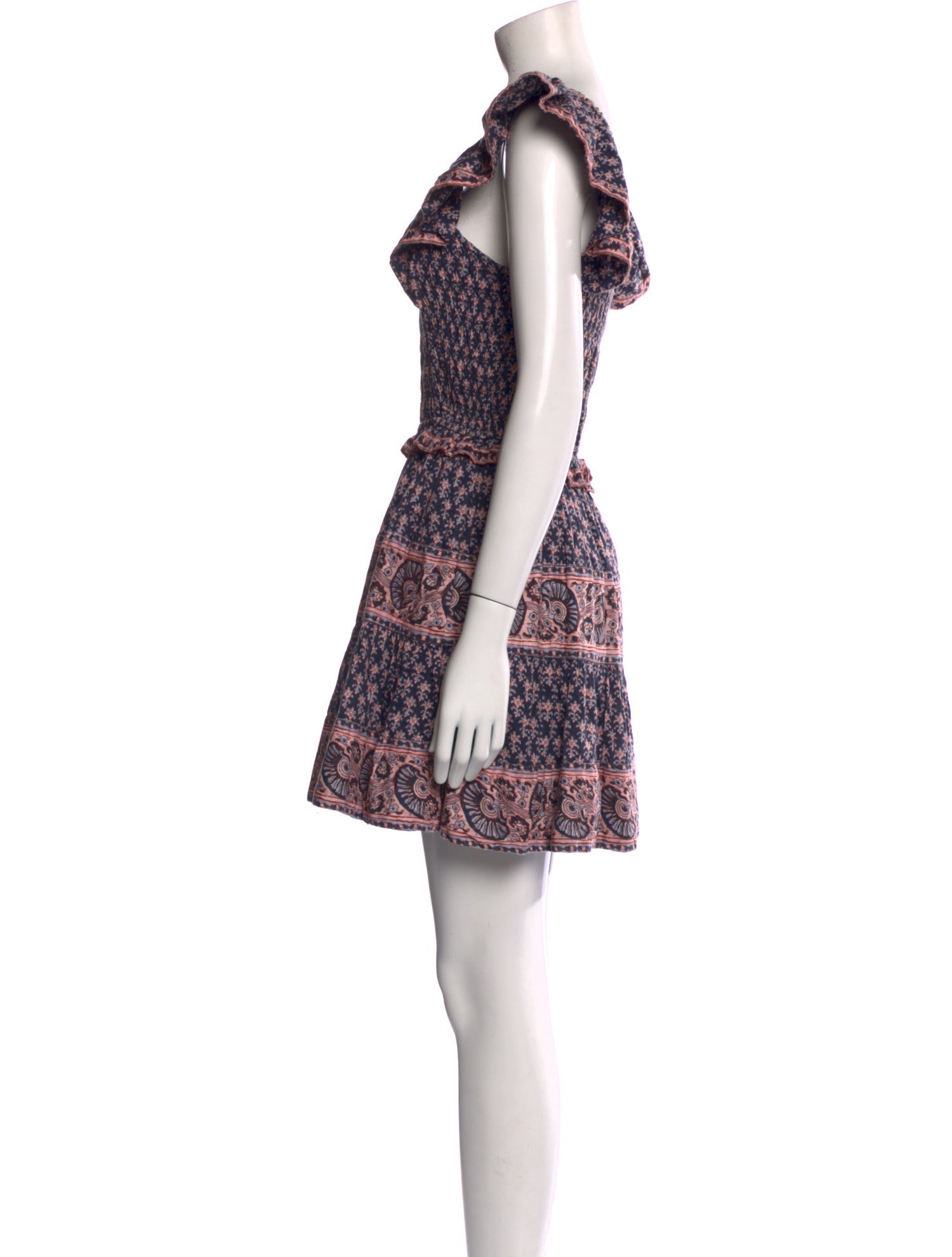 Sea New York Floral Print Mini Dress