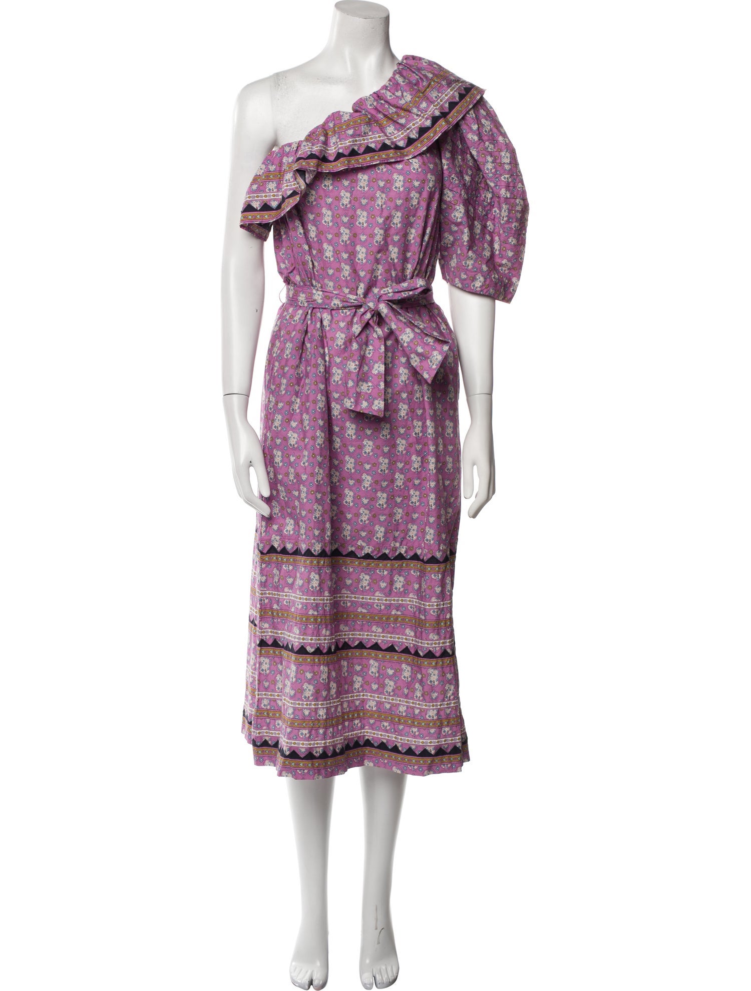 Sea New York Floral Print Knee-Length Dress