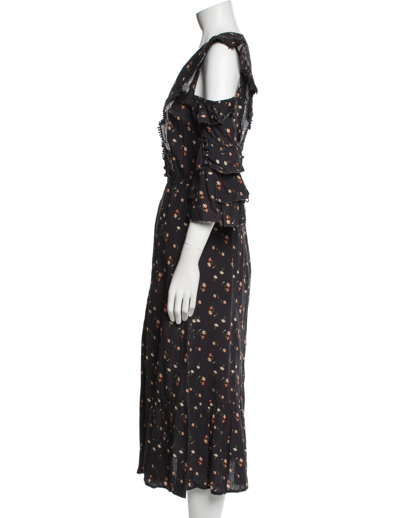Sea New York Floral Print Long Dress