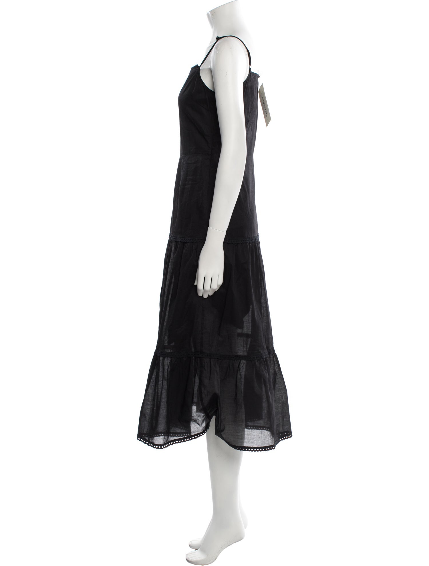 Sea New York Square Neckline Midi Length Dress
