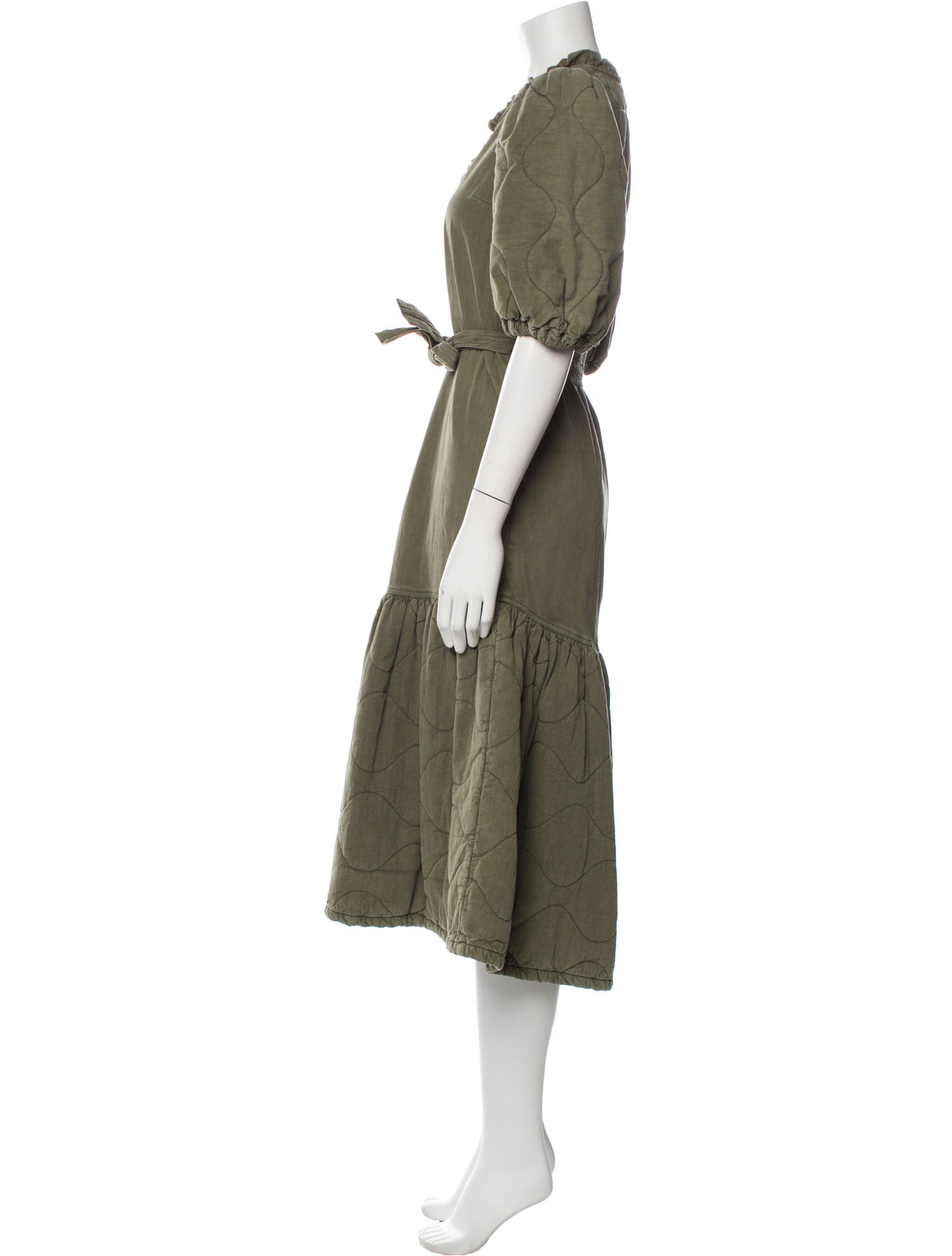 Sea New York V-Neck Midi Length Dress