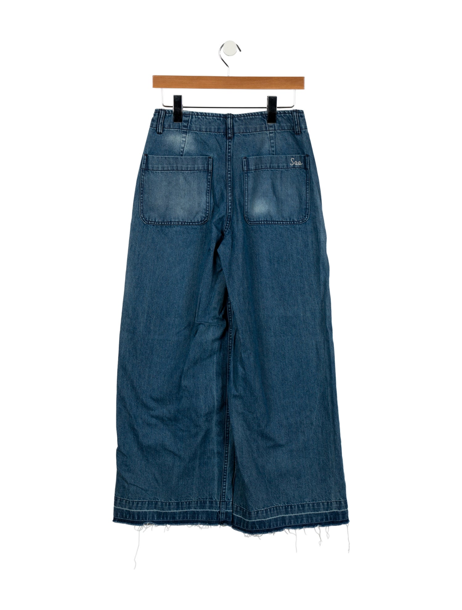 Sea New York High-Rise Wide Leg Jeans