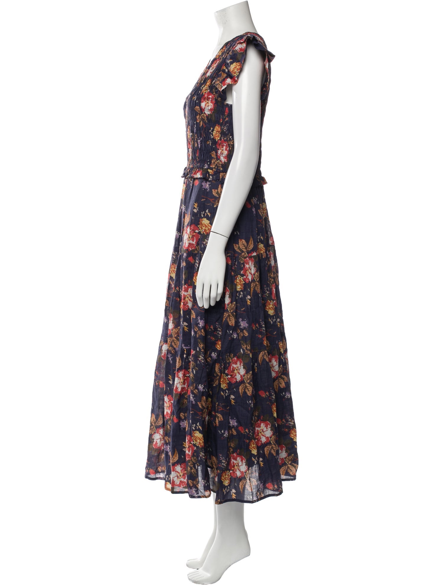 Sea New York Floral Print Long Dress