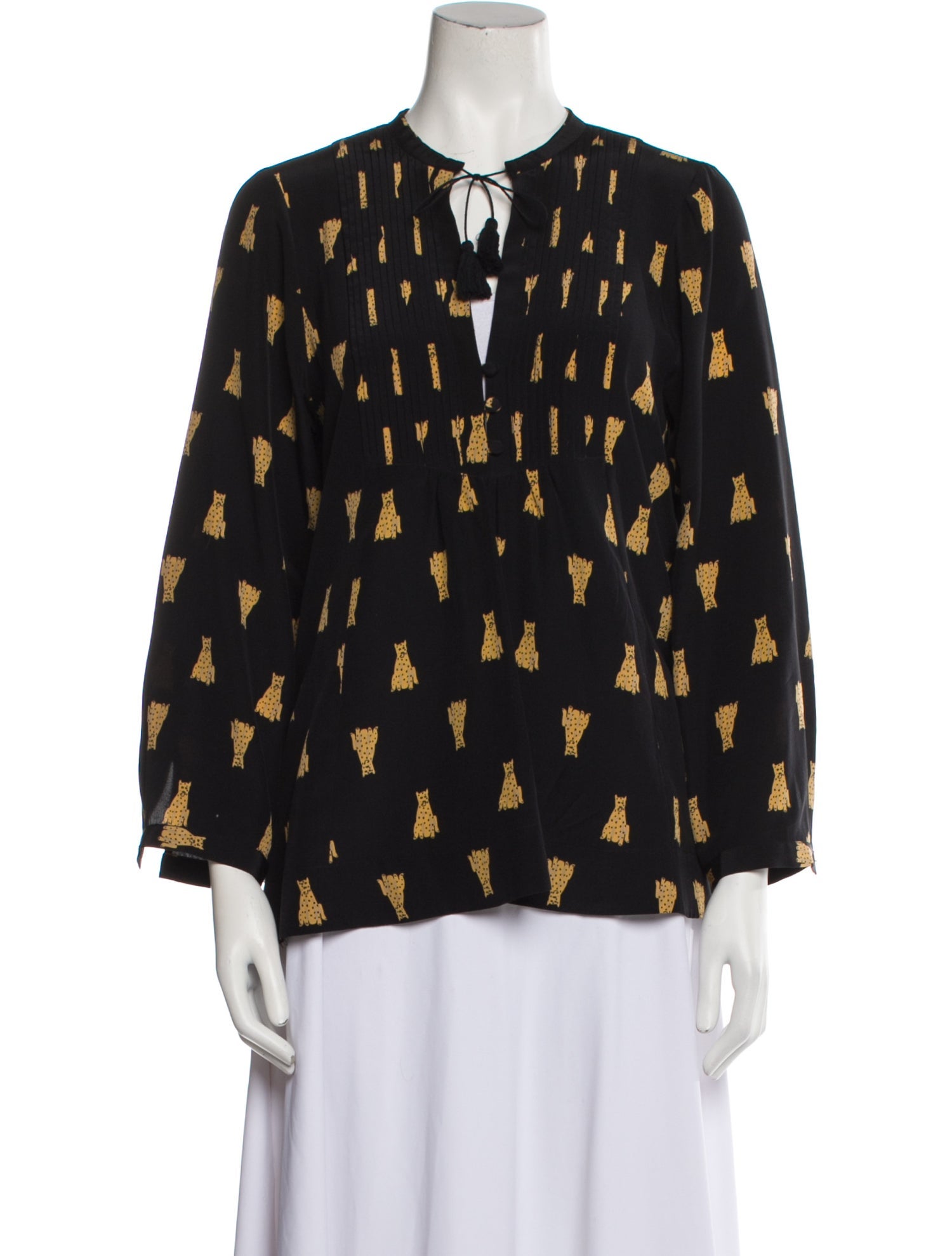 Sea New York Silk Printed Blouse